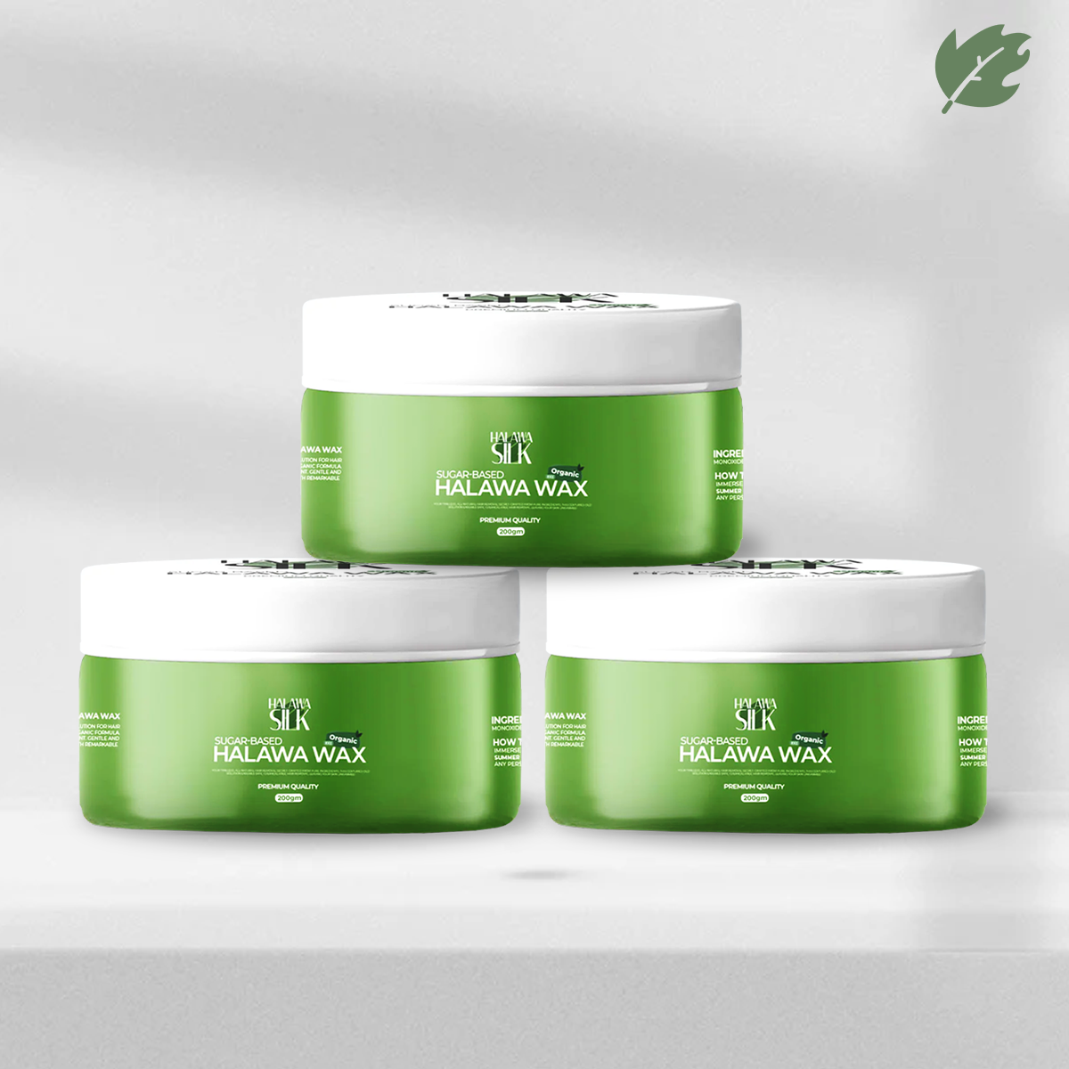 Pack of 3 Halawa Wax